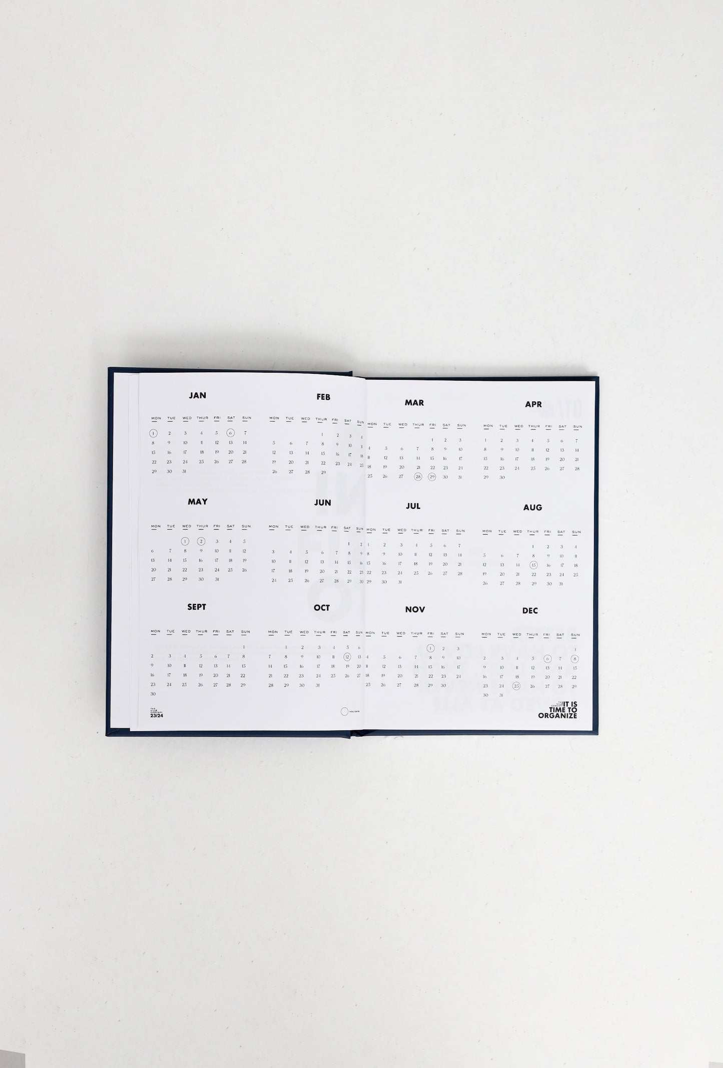 PLANNER ANUAL 2024: NAVY