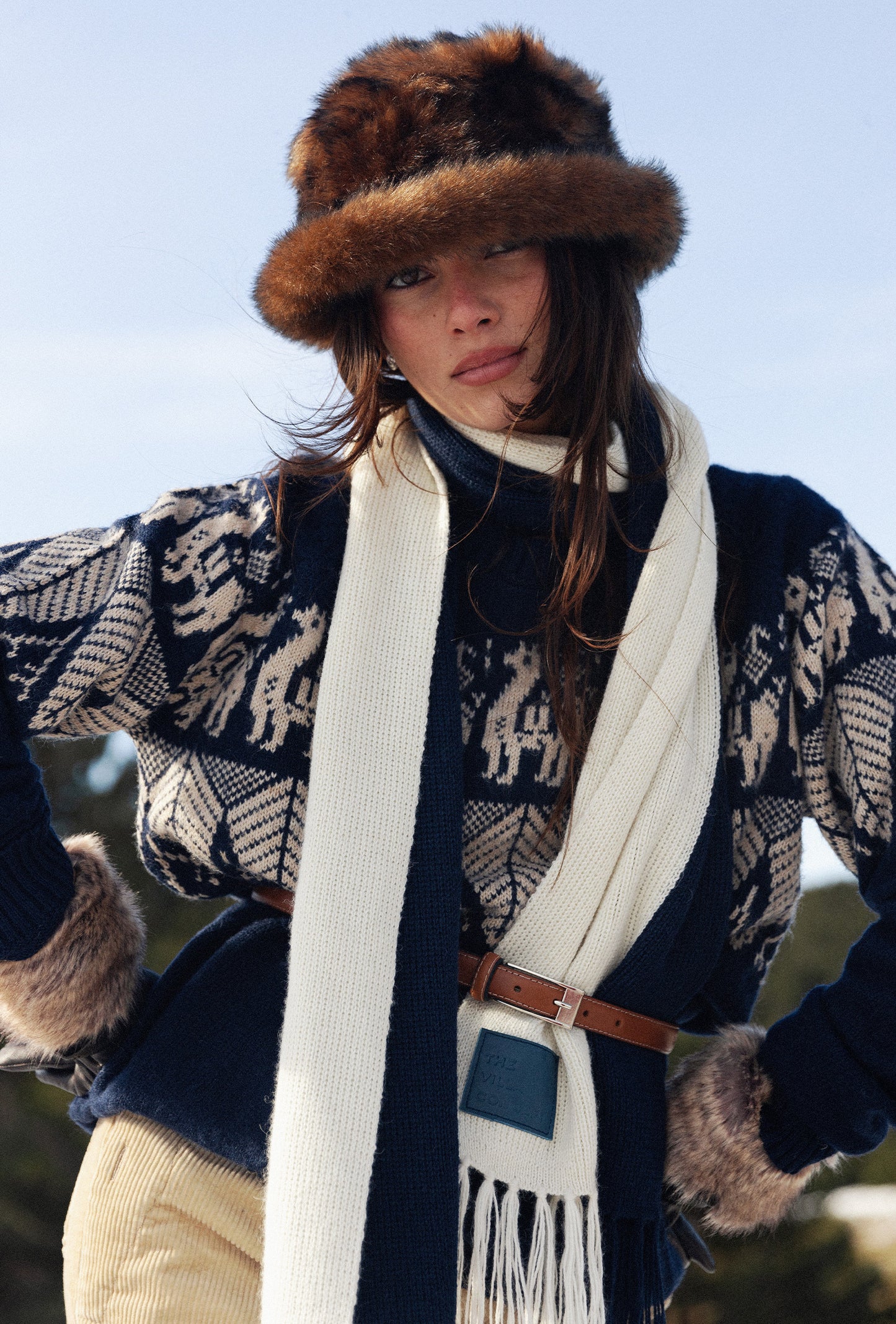 The Alpaca Sweater: Navy