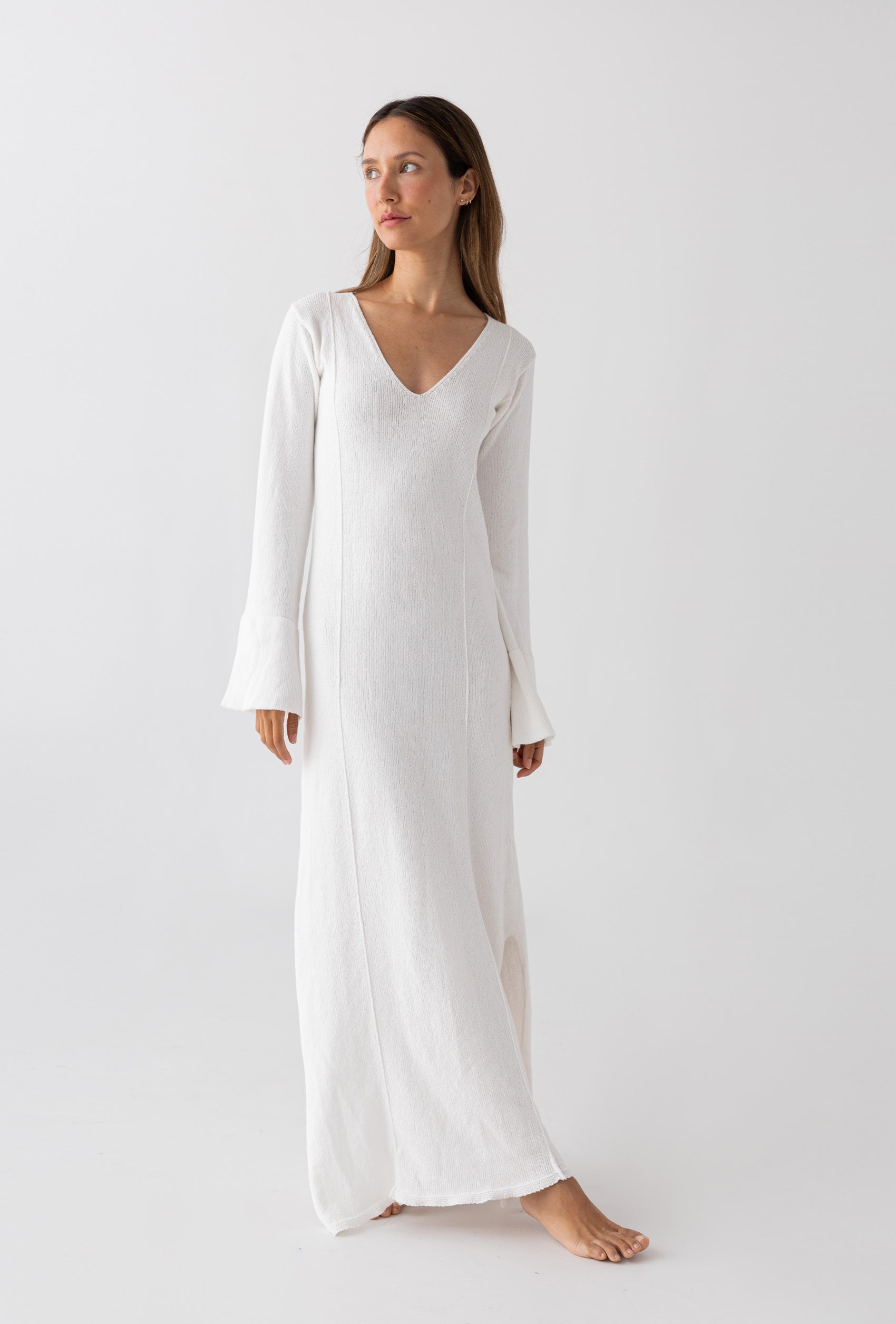Tunic Dress: White