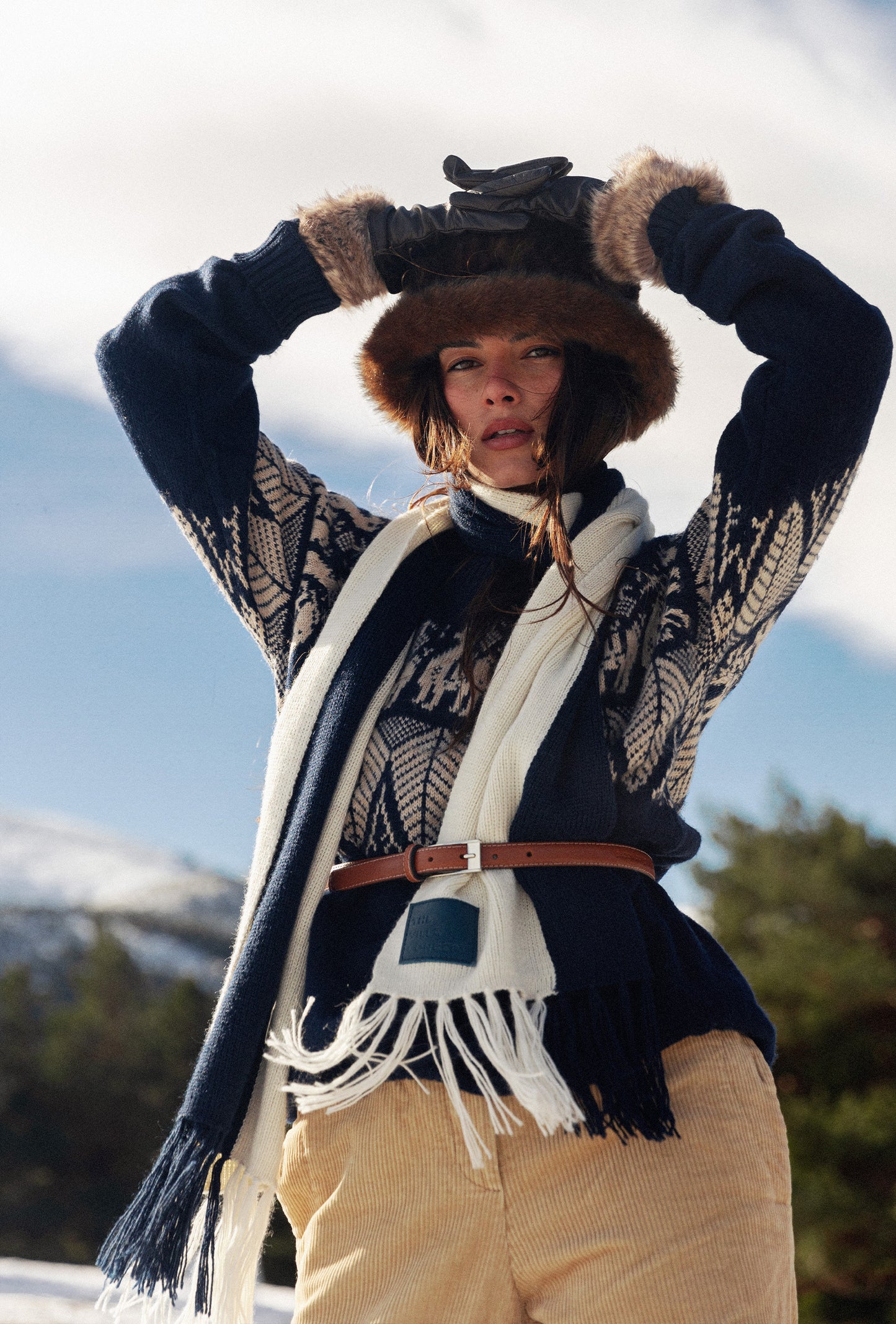 The Alpaca Sweater: Navy