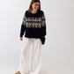 Alpaca Sweater Navy