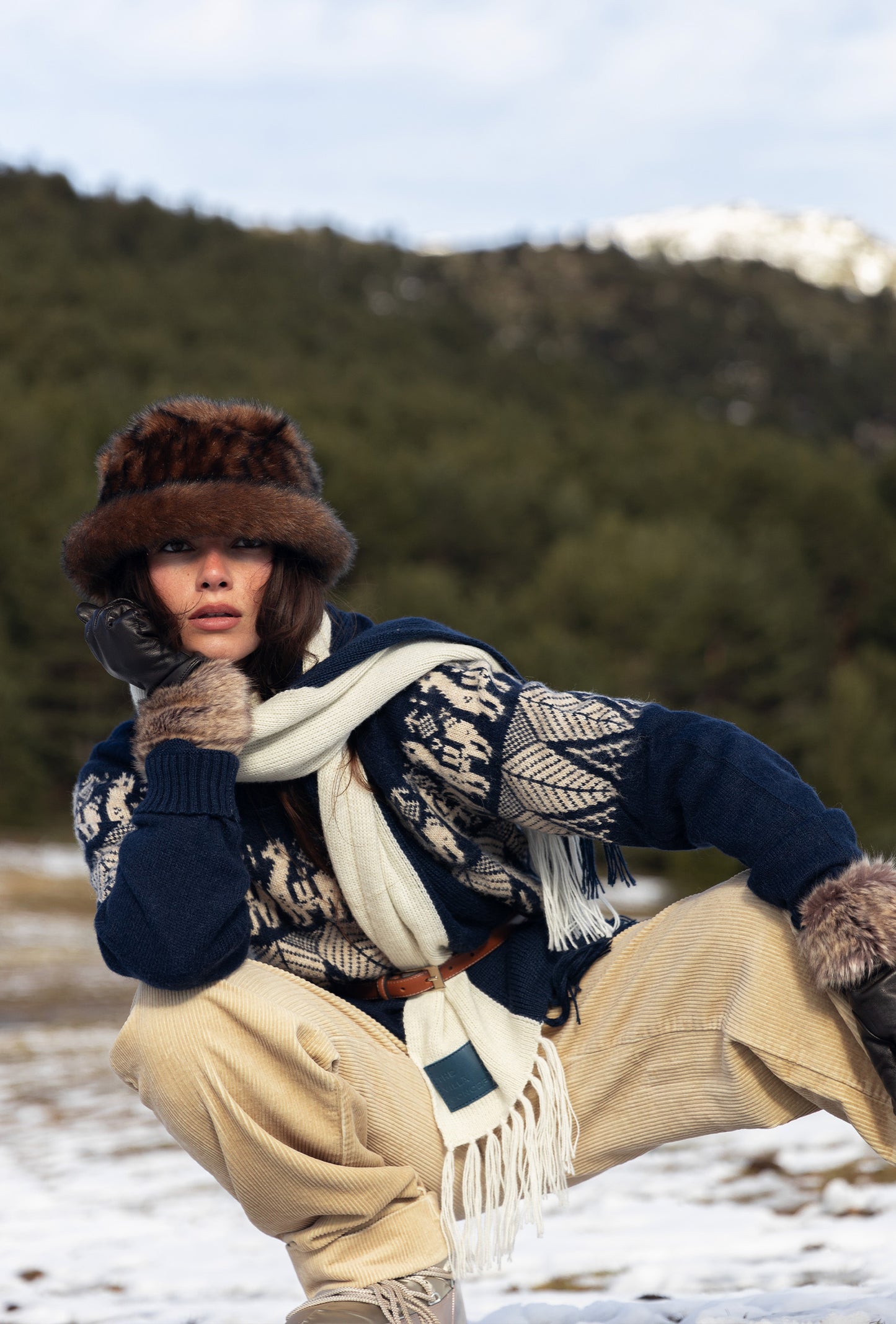 The Alpaca Sweater: Navy