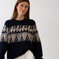Alpaca Sweater Navy
