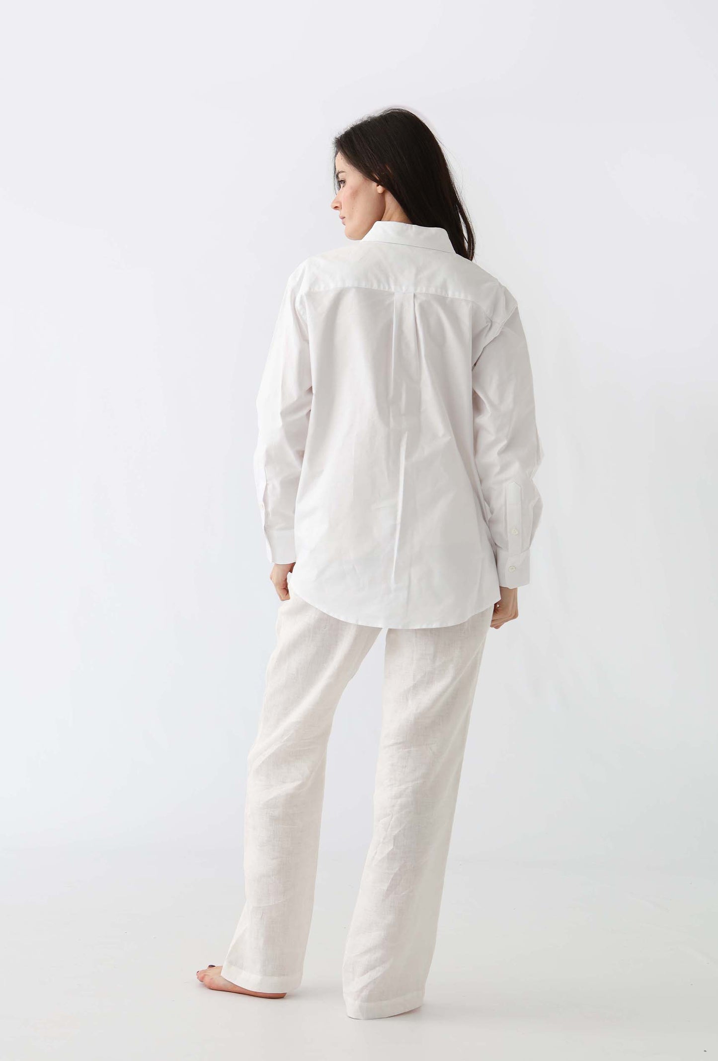 Chemise Oxford : Blanche