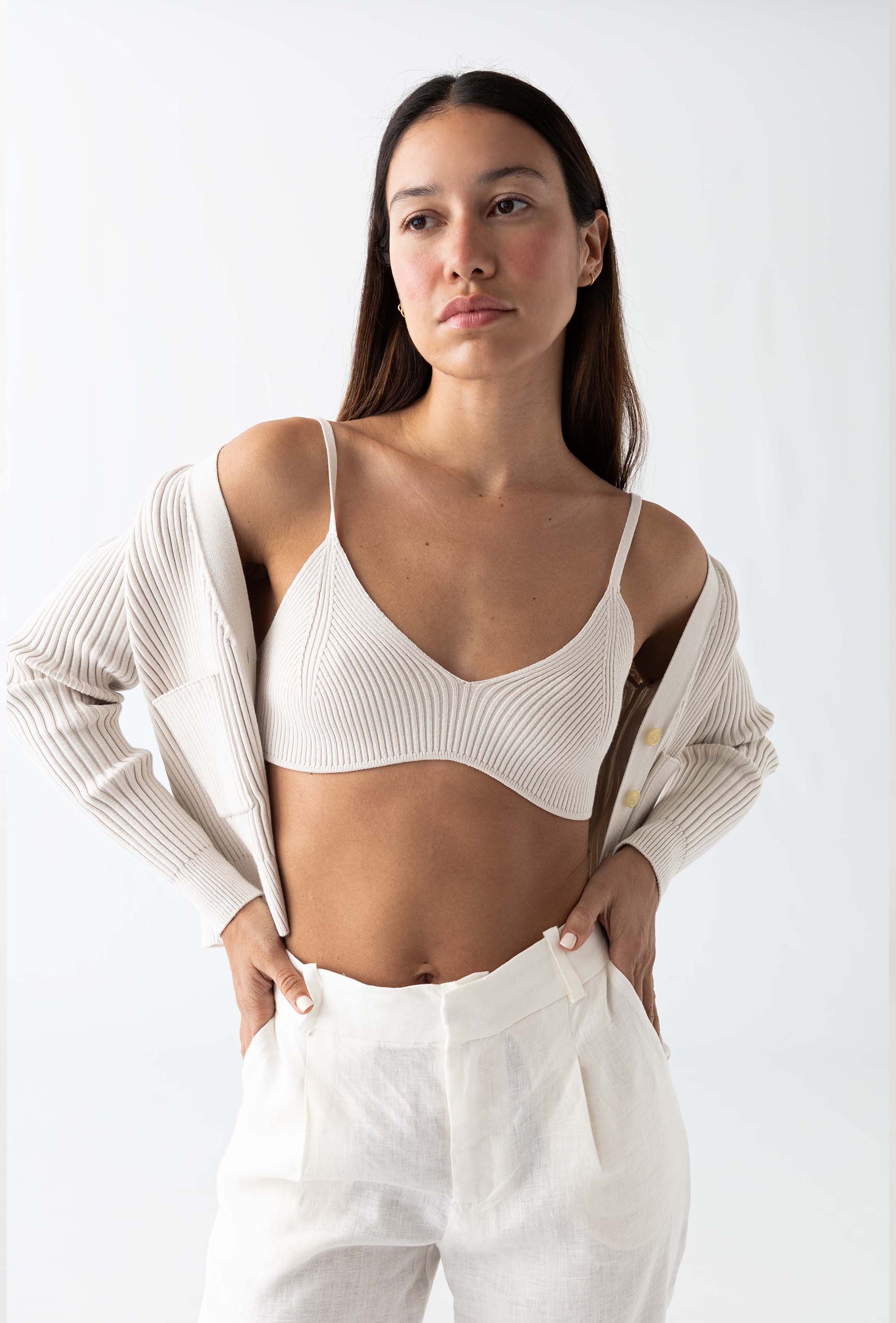 The Knit Set Off-White